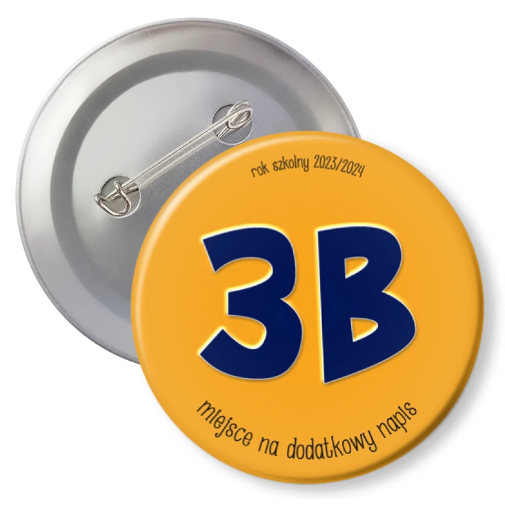 przypinkaKlasa 3B