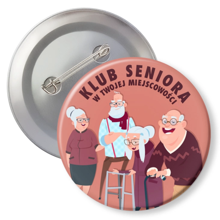 przypinkaKlub Seniora weseli seniorzy