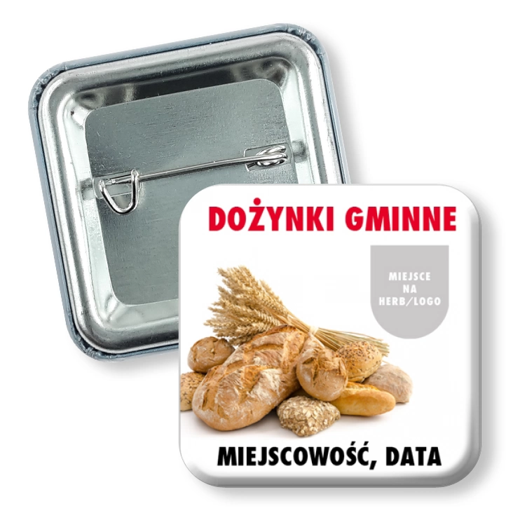 przypinka kwadratDożynki Gminne Święto Plonów