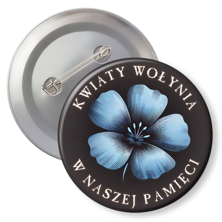 przypinkaKwiaty Wołynia