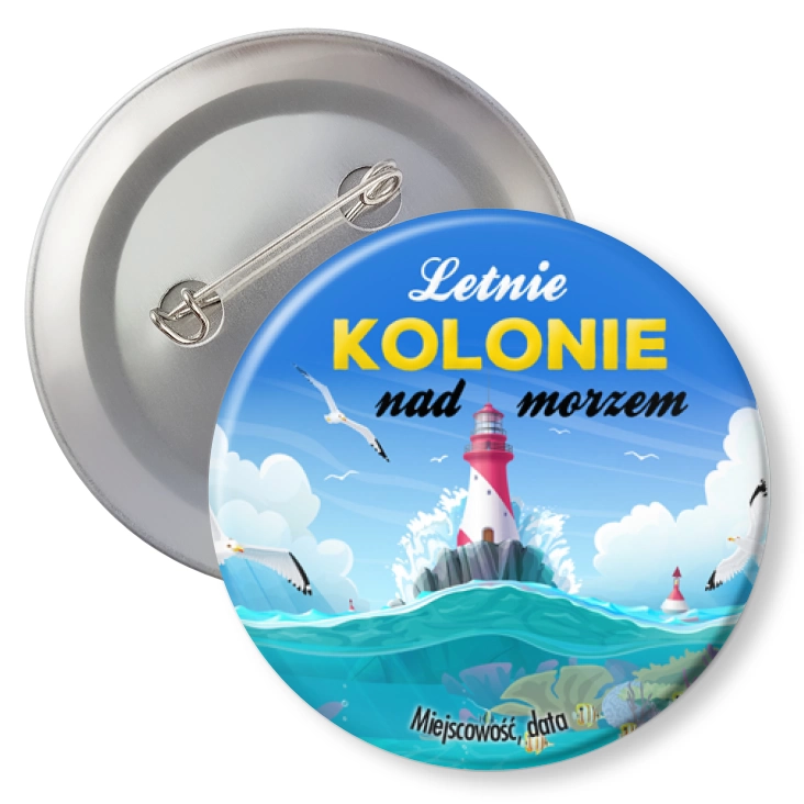 przypinkaLetnie kolonie nad morzem