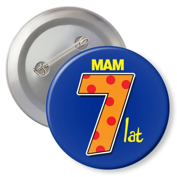 przypinkaMam 7 lat