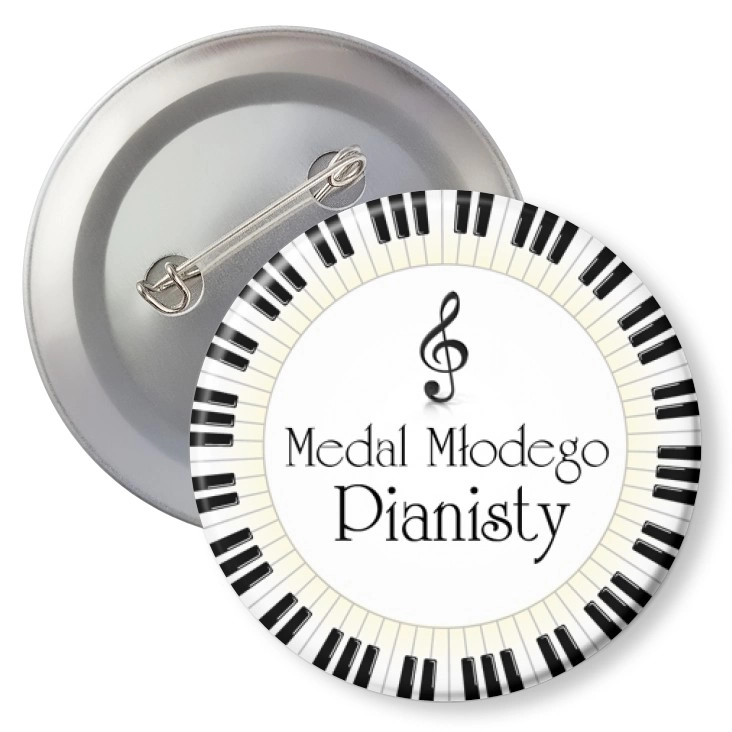 przypinkaMedal Młodego Pianisty