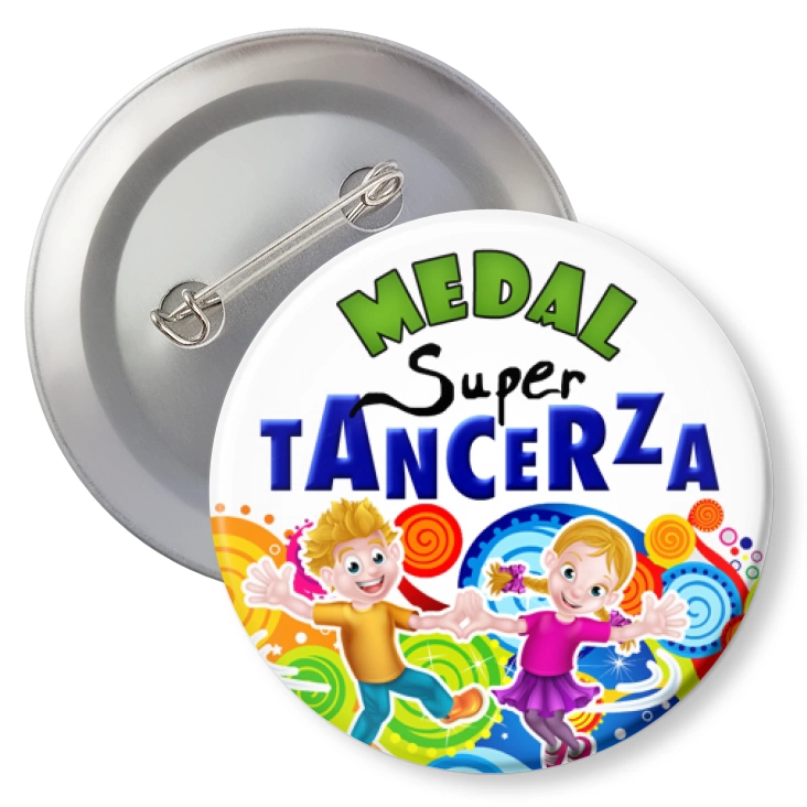 przypinkaMedal Super Tancerza