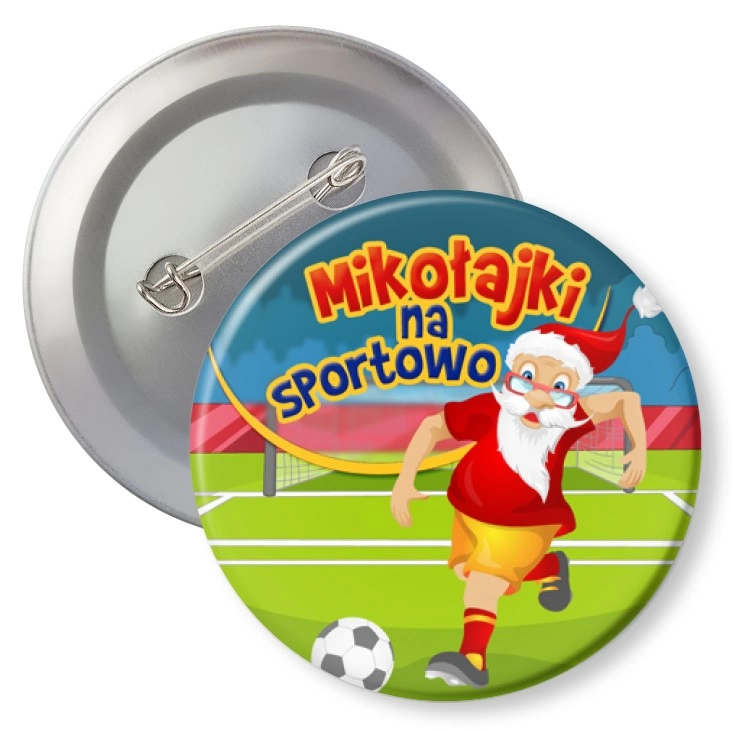 przypinkaMikołajki na sportowo Piłka nożna