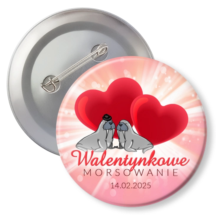 przypinkaMorsowanie w Walentynki