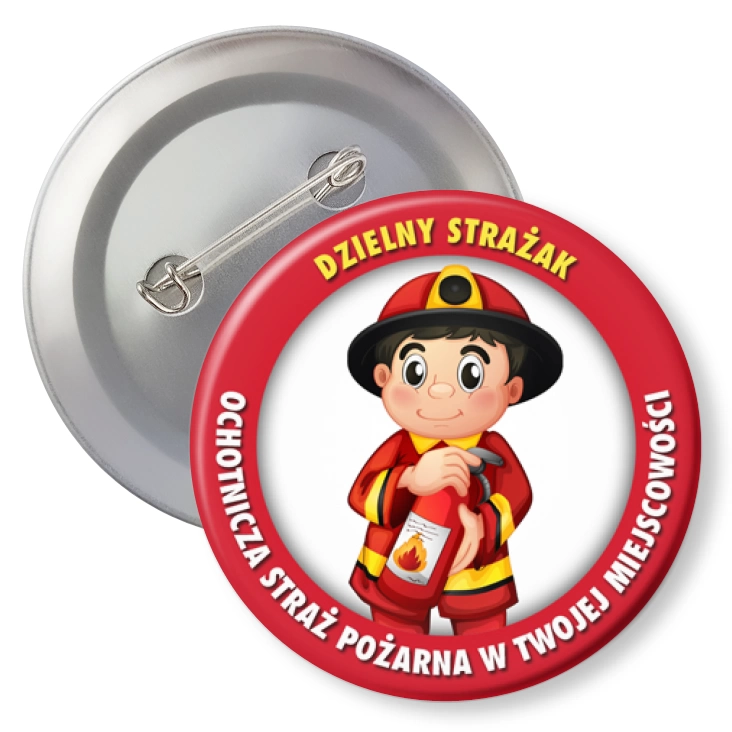 przypinkaOdznaka Małego Strażaka
