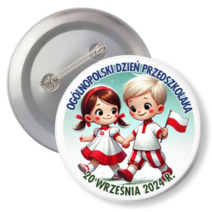 przypinkaOgólnopolski Dzien Przedszkolaka z choragiewką