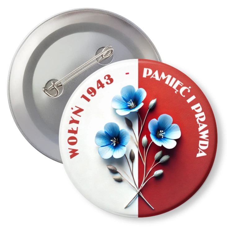 przypinkaPamięć i prawda Wołyń 1943