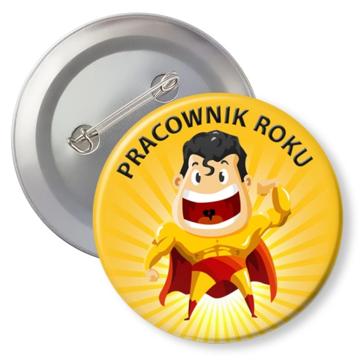 przypinkaPracownik roku superman