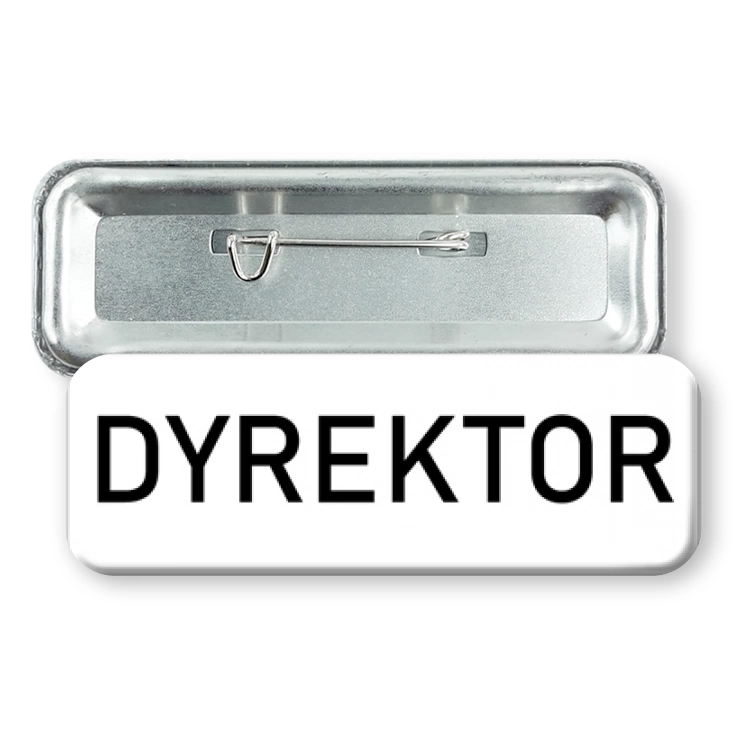 przypinka prostokątDyrektor