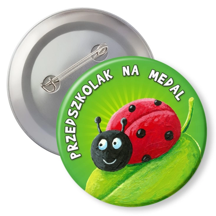 przypinkaPrzedszkolak na medal