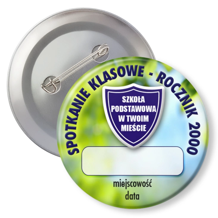przypinkaSpotkanie klasowe rocznik