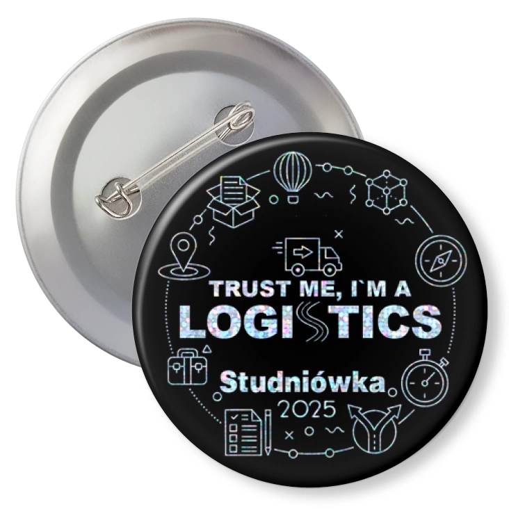 przypinka brokatStudniówka brokatowa Logistics trust