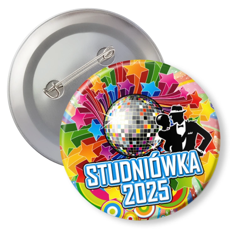 Przypinka - Studniówka dyskotekowa