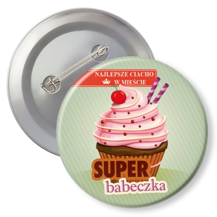 przypinkaSuper babeczka pistacjowa