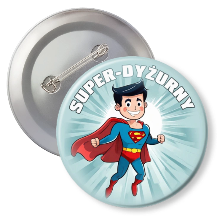 przypinkaSuper dyżurny latający Superman