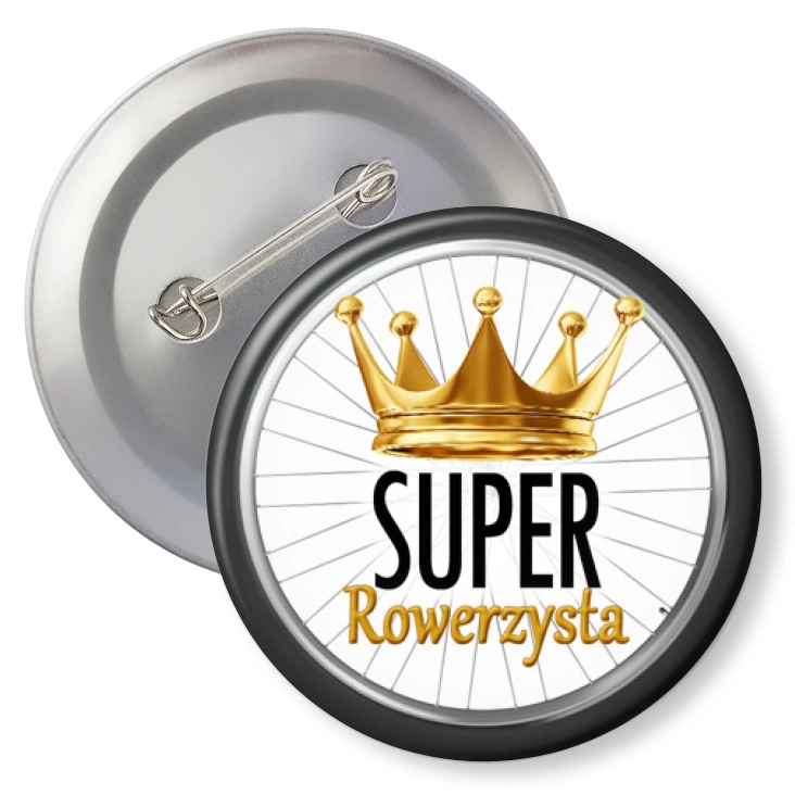 przypinkaSuper rowerzysta