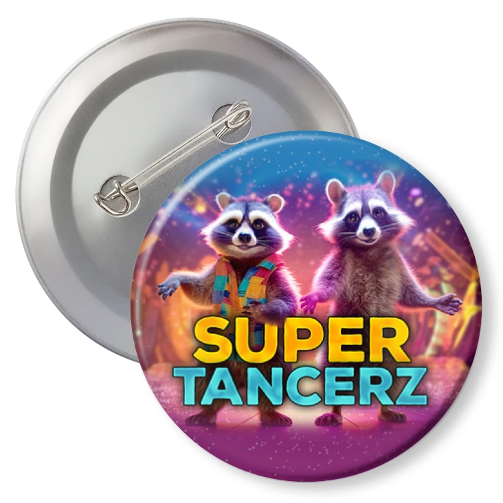 przypinkaSuper tancerz szop Pedro