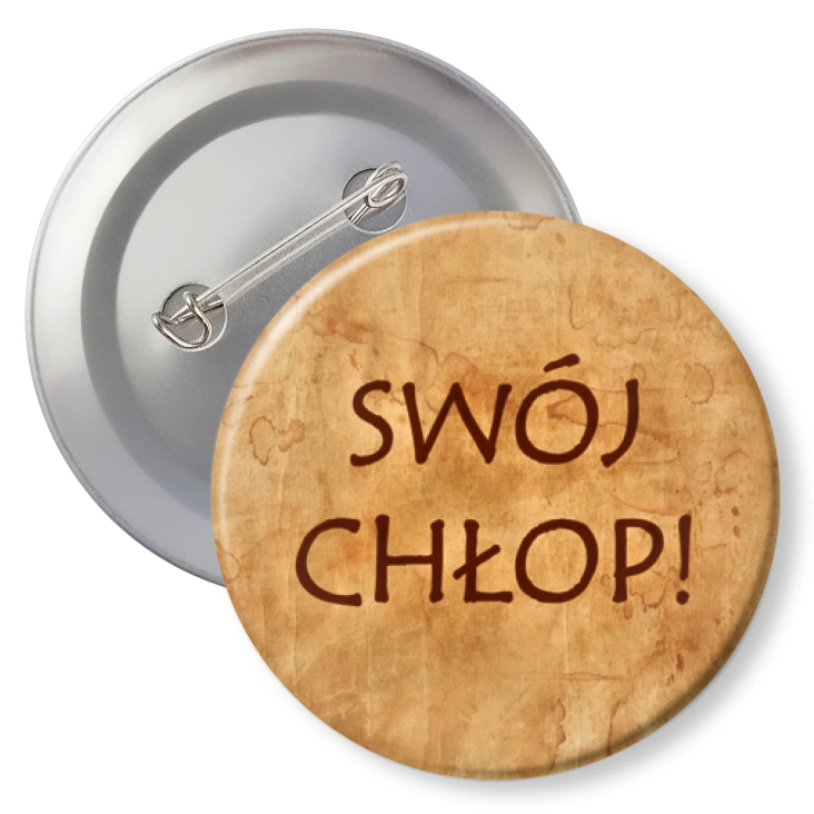 przypinkaSwój chłop