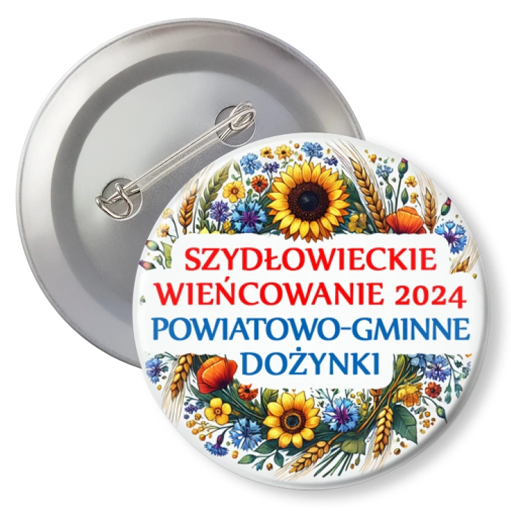przypinka z agrafką Szydłowieckie Wieńcowanie 2024