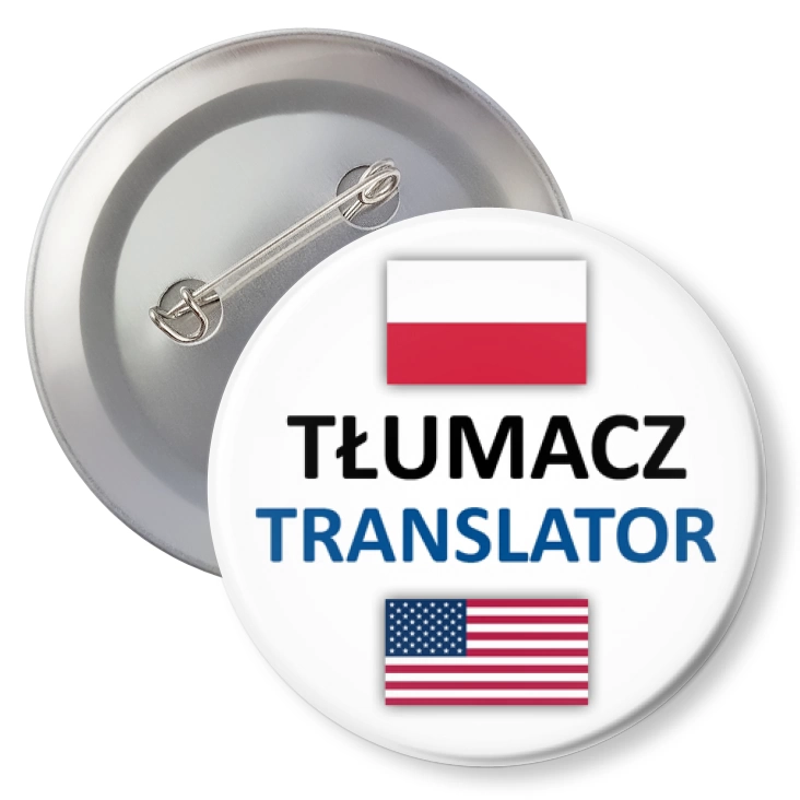 przypinkaTłumacz polski angielski amerykański