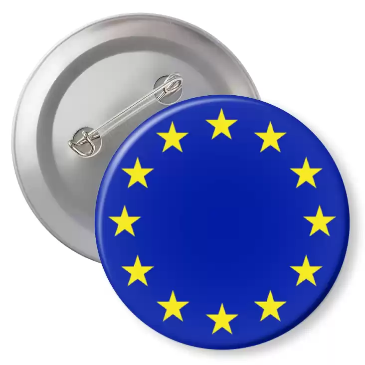 przypinka z agrafką Unia Europejska Gwiazdki