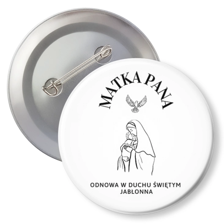 przypinka agrafka Wspólnota Odnowy w Duchu Świętym