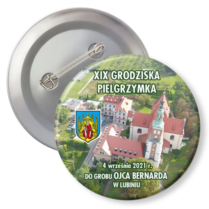 przypinka z agrafką XIX Grodziska Pielgrzymka