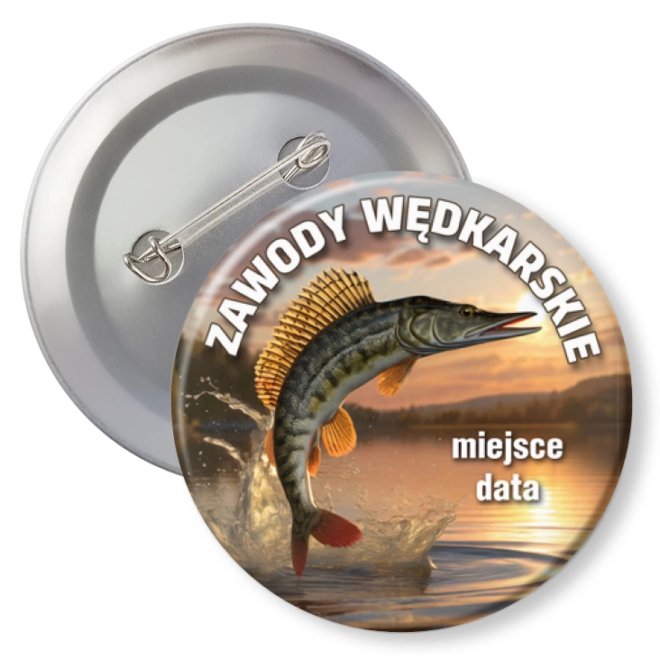 przypinkaZawody wędkarskie szczupak