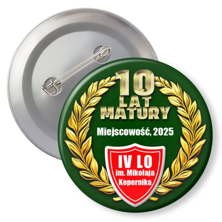 przypinkaZjazd absolwentów jubileusz matury