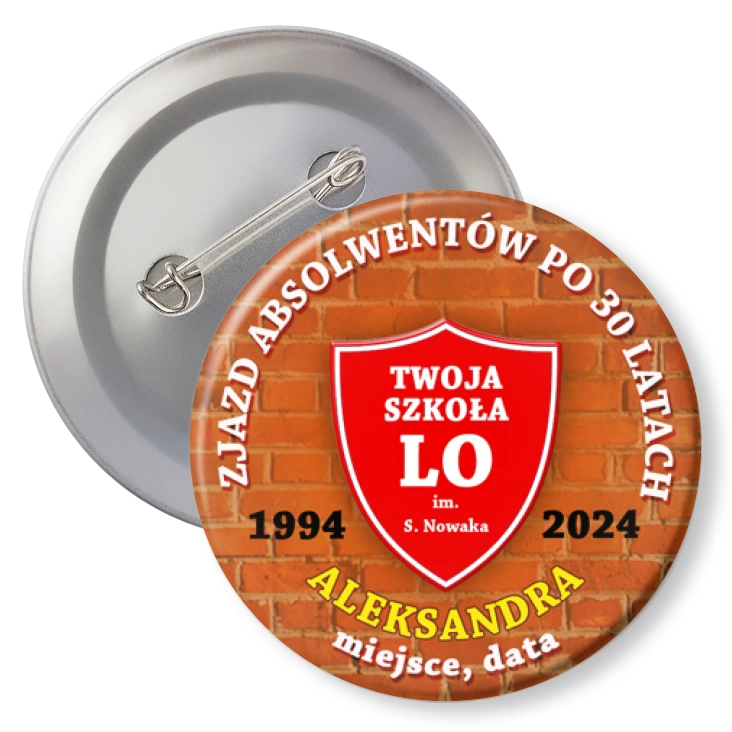 przypinkaZjazd absolwentów po latach
