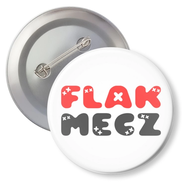 przypinka z agrafką Flakmecz
