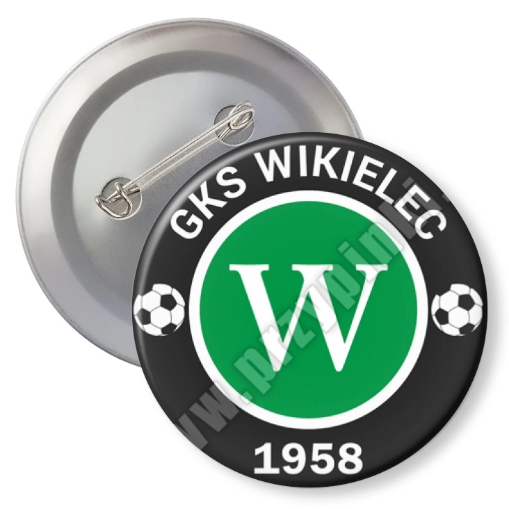 przypinka agrafka GKS Wikielec