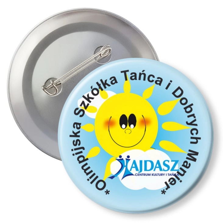 przypinka z agrafką Hajdasz
