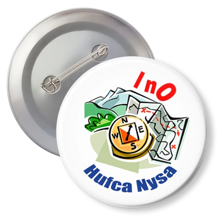 przypinka z agrafką Hufiec Nysa