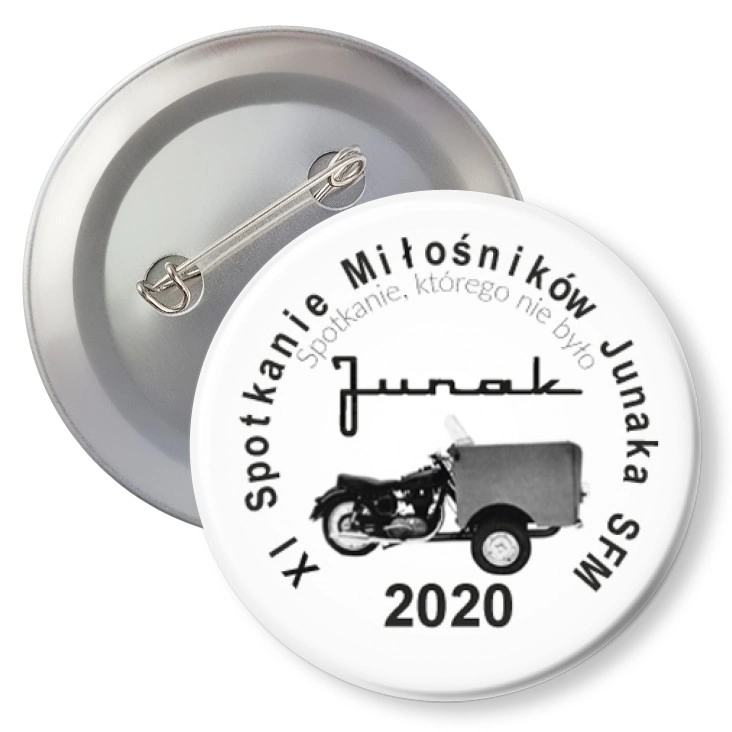 przypinka agrafka Junak 2020
