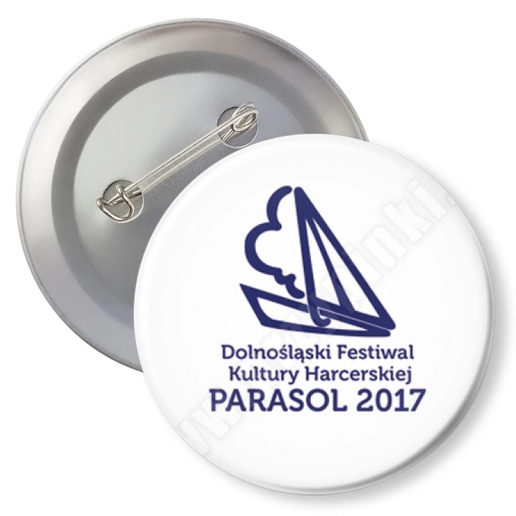 przypinka z agrafką Parasol 2017