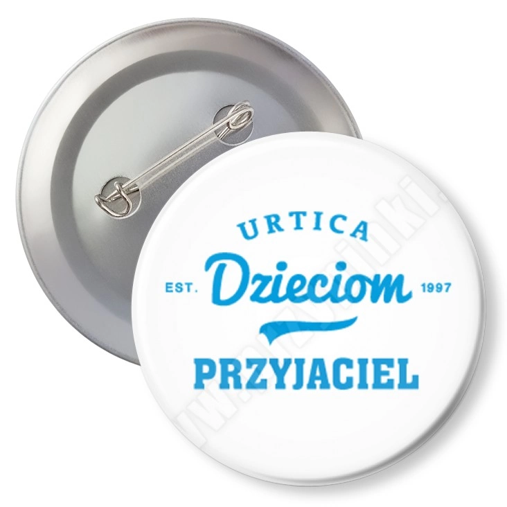 przypinka z agrafką Przyjaciel