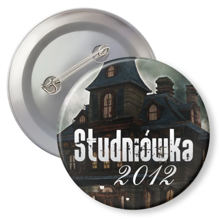 przypinka z agrafką Studniówka 2012