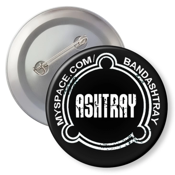 przypinka z agrafką Ashtray