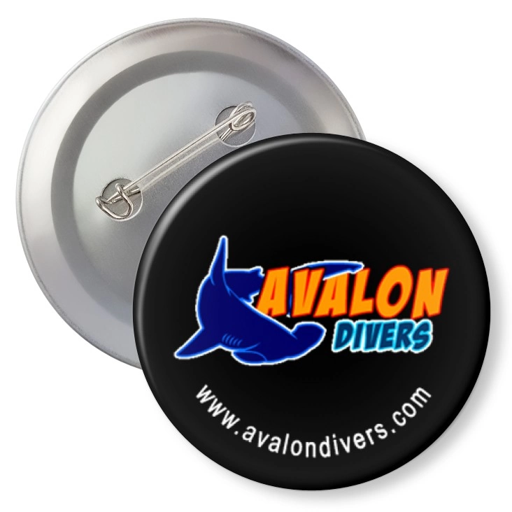 przypinka z agrafką Avalon Divers