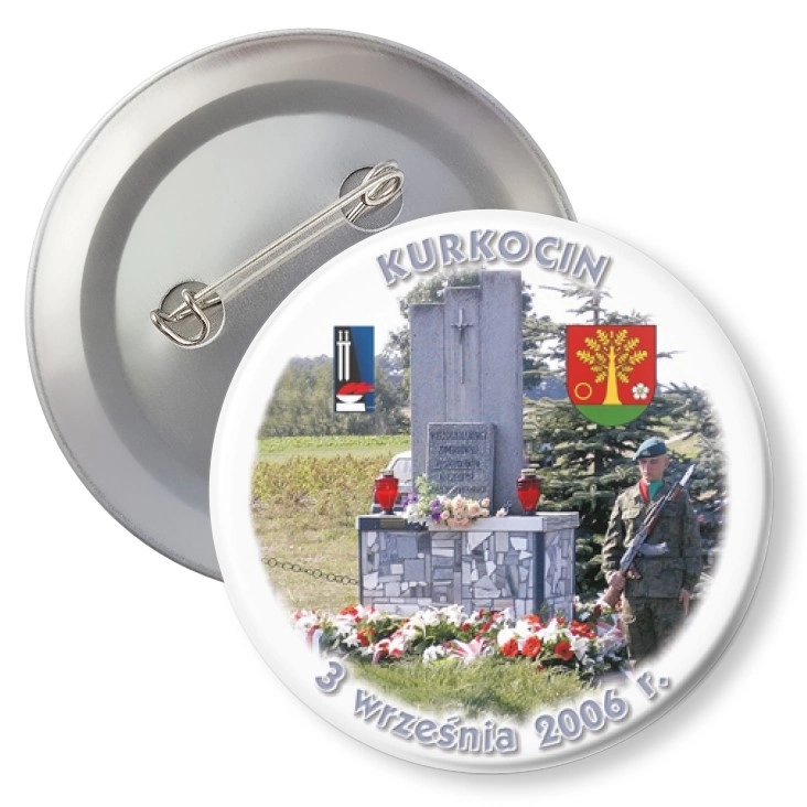 przypinkaKurkocin pomnik