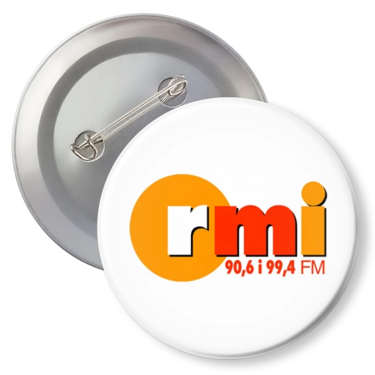 przypinka z agrafką RMI