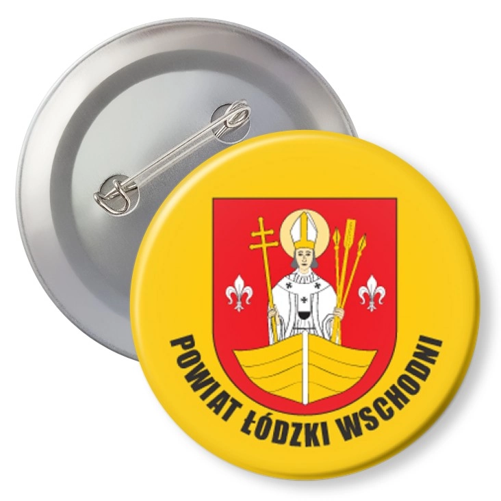 przypinka z agrafką Starostwo Powiatowe Łódź