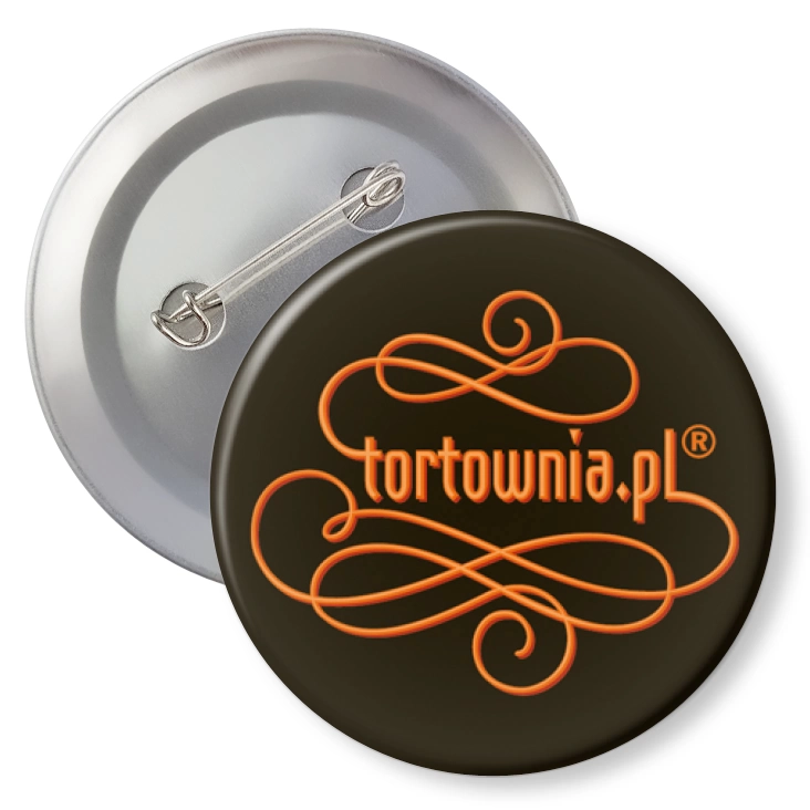 przypinka z agrafką Tortownia