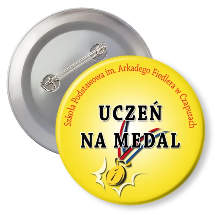 przypinkaUczeń na medal