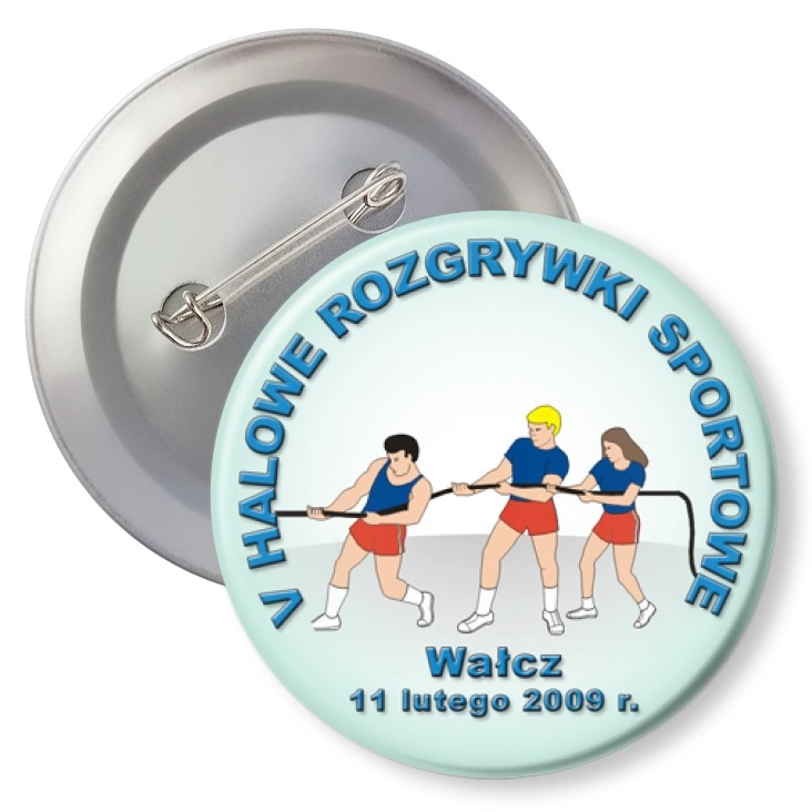 przypinkaV Halowe Rozgrywki Sportowe
