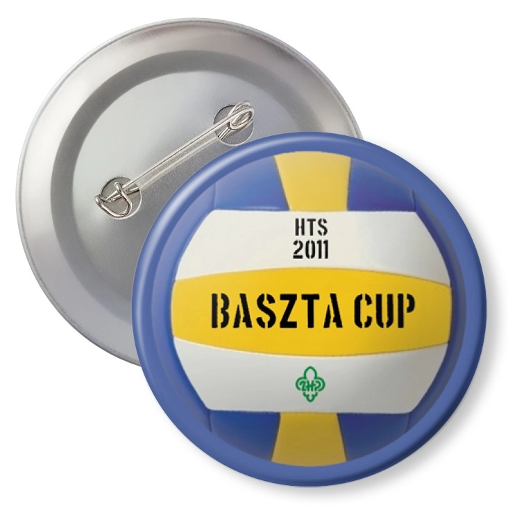 przypinka z agrafką Baszta Cup 2011
