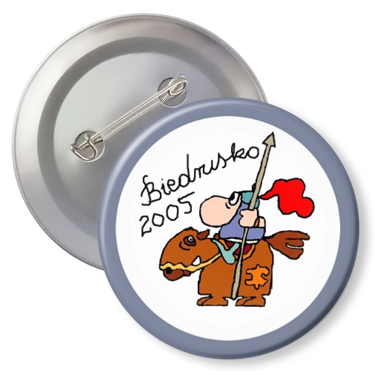 przypinka agrafka Biedrusko 2005